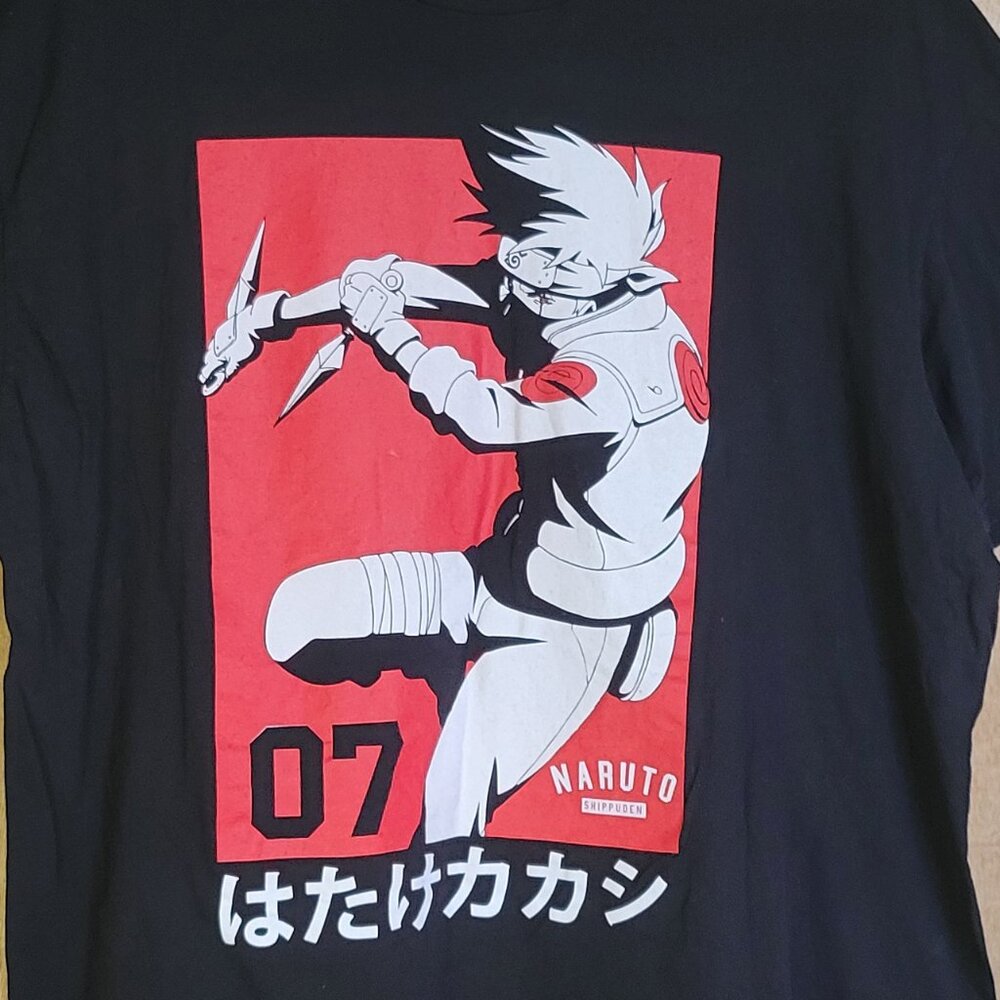Naruto Shippuden T Shirt 3xl Kakashi